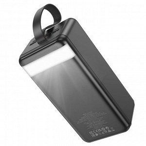 Портативный аккумулятор Power Bank HOCO J123C 60000 mAh PD22.5W 3*USB+1*Type-C выход внешний аккумулятор