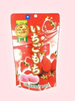 Японское пирожное со вкусом клубники и белого шоколада Моти Mochi Strawberry SEIKI 130 гр Японские сладости