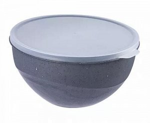 Миска 3,0л с крышкой [GRANITE] СЕРЫЙ