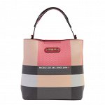 STYLISH CHECK TOTE BAG