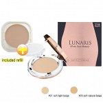 Lunaris Матирующая компактная пудра с запаской MoreThan Beauty Silky Fit Twincake