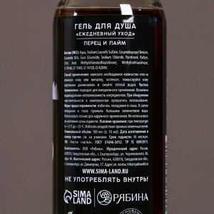 Подарочный набор ЧИСТОЕ СЧАСТЬЕ Богатства и успеха: гель для душа 100 мл и мочалка для тела, Новый год