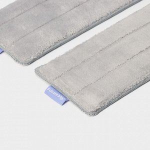 Насадки для плоской швабры Future Alp 4 clean system, 4 шт., 40.5x11.5 см