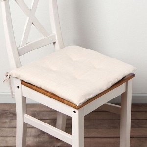 Сидушка SL HOME Gloomy, 42x42 см, лён 100%,180 г/м²