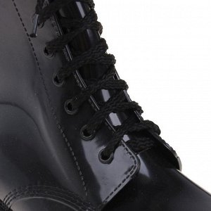 Ботинки женские с утеп. на шнуровке, цвет чёрный, размер 37