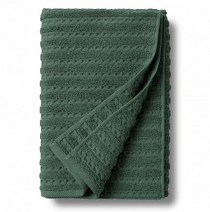 "Verossa" Полотенце махровое "Pique texture" 50х90см, цв.зеленый