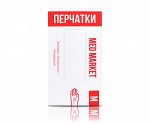 Виниловые перчатки «Med Market»