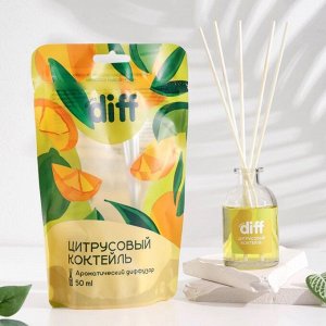 Диффузор ароматический Aroma Diff, 50 мл, цитрусовый коктейль