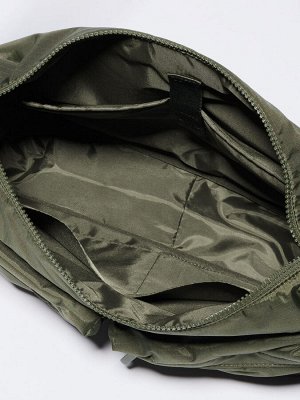 UNIQLO - нейлоновая сумка через плечо с внешними карманами - 57 OLIVE