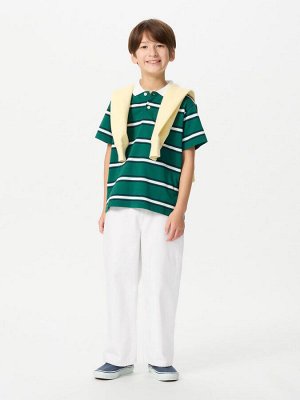 UNIQLO - широкие прямые джинсы для детей