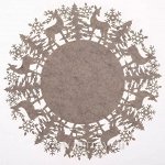 Декоративная войлочная салфетка, 30 см