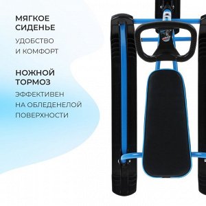 Снегокат «Тимка спорт», ТСЛ+/С, цвет синий