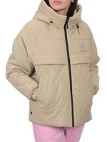 285 BEIGE Куртка зимняя облегченная женская (верблюжья шерсть)