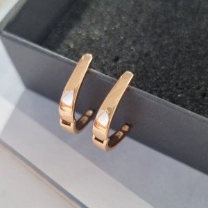 Серьги галочки коллекция "" , покрытие: позолота, S00152125, арт.001.648