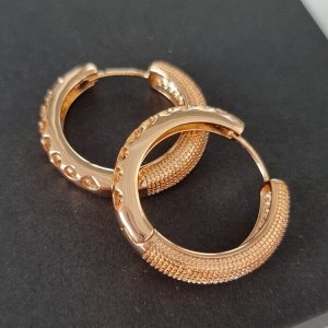 Серьги коллекция "" , покрытие: позолота, Е №35, арт.001.644