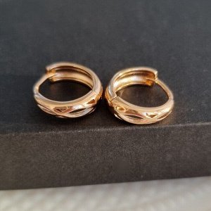 Серьги коллекция "" покрытие позолота, 1042,  арт.101.018