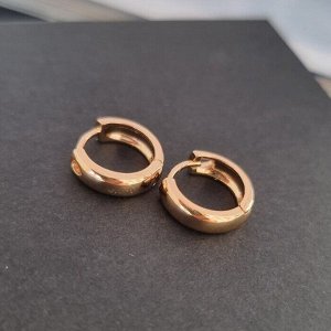 Серьги конго коллекция "" , покрытие: позолота, арт.101.032
