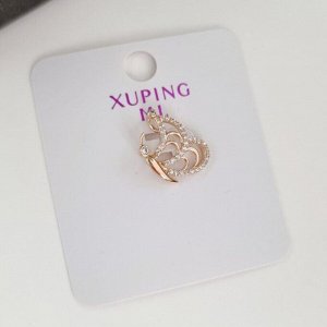 Кулон коллекция " ML" покрытие позолота, вставка: фианиты,049, арт.001.957