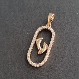 Кулон, покрытие позолота, , X000744662, арт.001.896