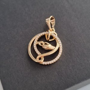 Кулон, покрытие позолота, , X000809608, арт.001.890
