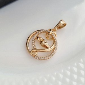 Кулон, покрытие позолота, , X000809608, арт.001.890