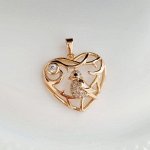 Кулон, покрытие позолота, ,X000780729, арт.001.894