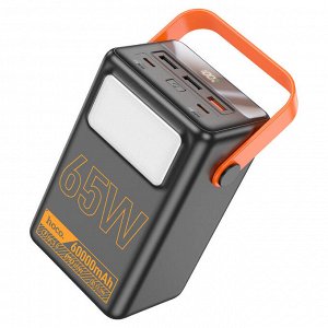 Внешний аккумулятор Power Bank Hoco J110A Powerful, 60000 mAh, PD65W, QC3.0, 5 выходов