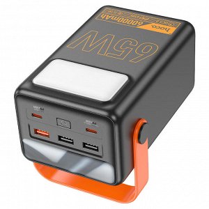 Внешний аккумулятор Power Bank Hoco J110A Powerful, 60000 mAh, PD65W, QC3.0, 5 выходов