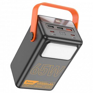Внешний аккумулятор Power Bank Hoco J110A Powerful, 60000 mAh, PD65W, QC3.0, 5 выходов