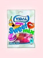 Мармелад с фруктовым вкусом Vidal Sweet Mix / Видал Мега сладкий микс 90 гр