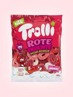 Мармелад ягодные кольца Trolli Rote Früchte Mini-Ringe 150 гр