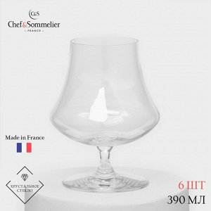 Набор бокалов для бренди Chef&Sommelier OPEN UP, 390 мл, хрустальное стекло, 6 шт.