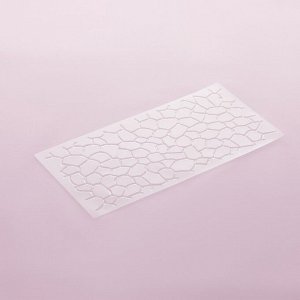 Печати для теста Доляна «Кирпичи», 4 шт, 30,5x15,5x0,1 см