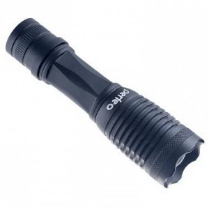 Светодиодный фонарь LT-034-A Black, 600LM, аккумулятор 18650+3*AAA, Zoom, 5 режимов