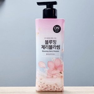 Парфюмированный гель для душа ON THE BODY BLOOMING CHERRY BLOSSOM, 500мл.