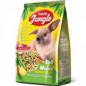 Happy Jungle Корм для кроликов 400г
