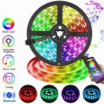 Светодиодная лента с пультом многоцветная RGB c Bluetooth