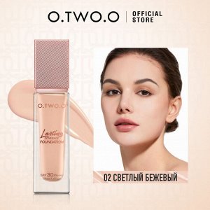 Матирующая тональная основа O.TWO.O жидкая №2 30 мл