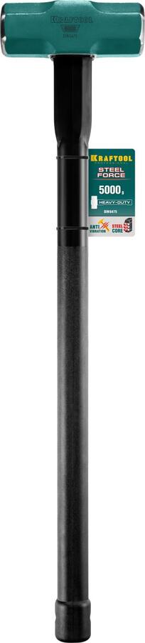 KRAFTOOL STEEL FORCE  5 кг кувалда со стальной удлинённой обрезиненной рукояткой