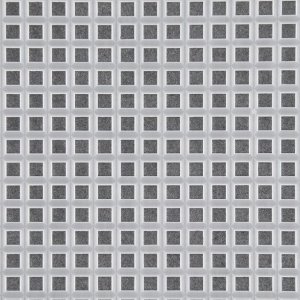Канва-основа для вышивания сумки, пластиковая, 33,5 × 35,5 см, 2 × 2 мм, цвет белый