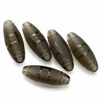 Бусина Дзи &quot;Гаруда&quot; из раухтопаза 10*30мм, 1 бусина