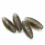 Бусина Дзи &quot;Дракон&quot; из раухтопаза 10*30мм, 1 бусина