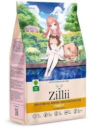 Сухой корм для собак с чувствительным пищеварением Zillii Adult Sensitive Digestion с индейкой 800 г