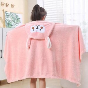 Банное полотенце с капюшоном, 64*132 см