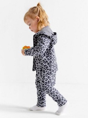 Костюм: толстовка и брюки Крошка Я Trendy grey.