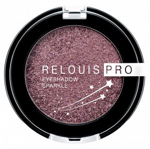 Тени для век RELOUIS PRO Eyeshadow Sparkle тон 07 purple smoky