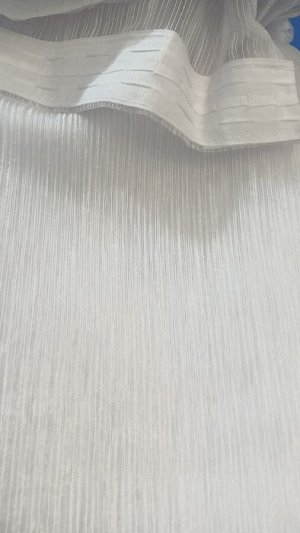 Органза Дождик белая,Ширина: 3,0м