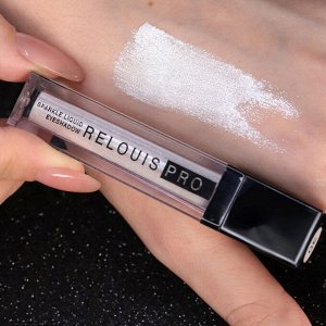 Тени для век RELOUIS PRO Sparkle Liquid Eyeshadow жидкие сияющие 4,5г тон 30 Diamond Crush бриллиант