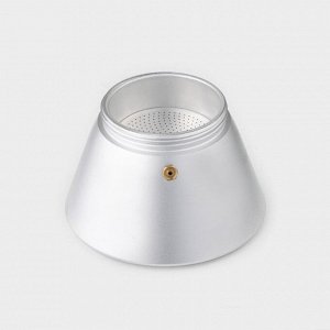 Кофеварка гейзерная Magistro Salem, на 9 чашек, 430 мл, индукция, алюминий, серебристая