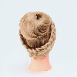 Голова учебная, искусственный волос, 55-60 см, без штатива, блонды